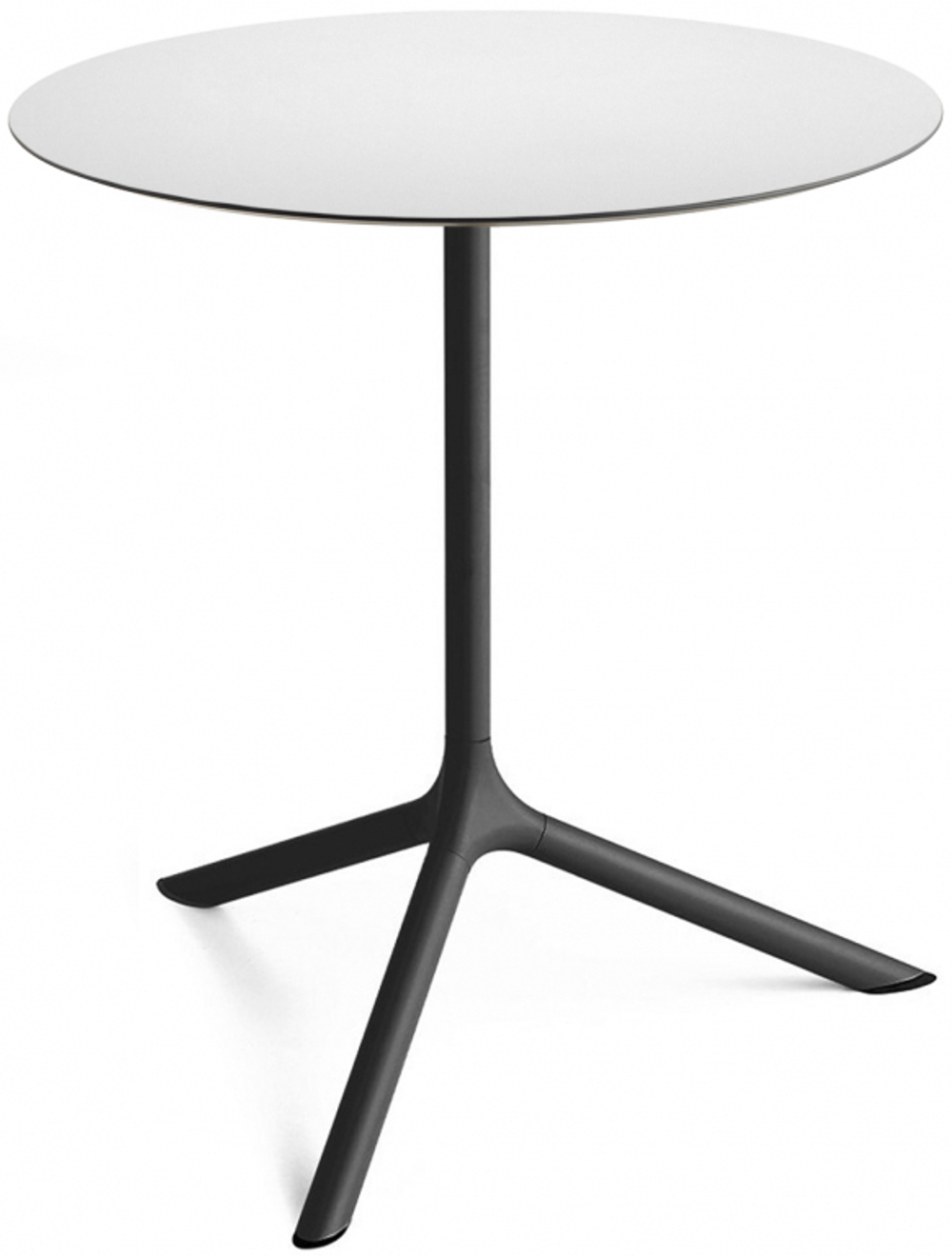 Стол ламинированный обеденный складной Scab Design Tripe Maxi Folding, черный, белый