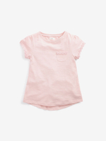 Футболка с вышивкой для девочки Next M48-889, Розовый