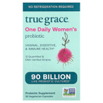True Grace, One Daily Women's Probiotic, 30 вегетарианских капсул