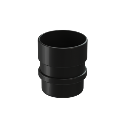 Муфта соединительная для водостока Lux, карбон