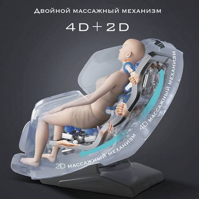 Массажное кресло Atlas Pro Brown