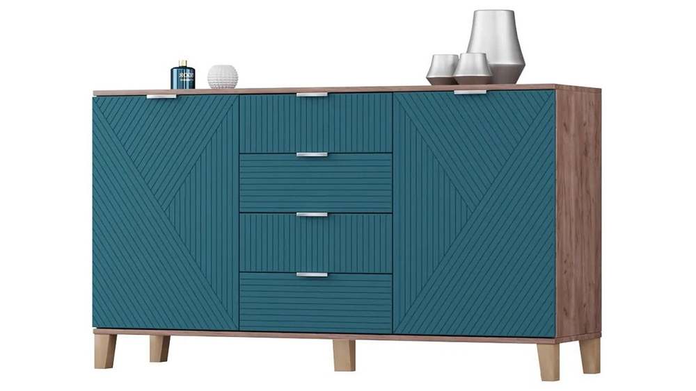 Комод Марвин 25 МДФ 140*40*80 см,    Фиеста