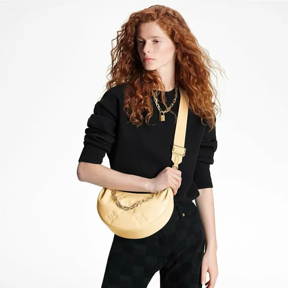 Сумка Louis Vuitton Over The Moon желтый
