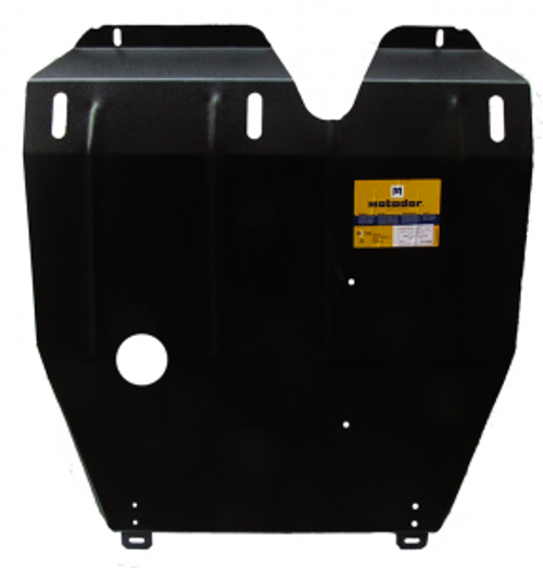 Защита картера двигателя, КПП (2 мм, сталь) для Mitsubishi Outlander I 2003-2006 Motodor.01309