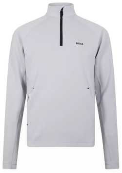 Мужская теннисная кофта BOSS Sweat Active - серый