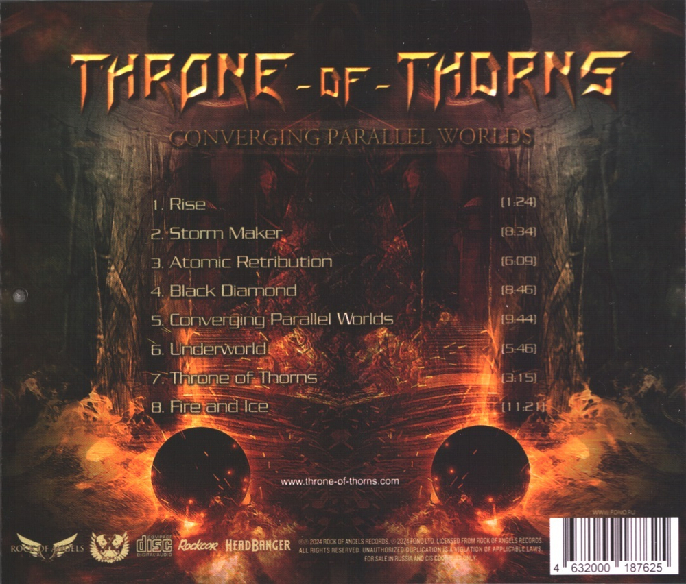 Throne of Thorns / Converging Parallel Worlds (RU)(CD)