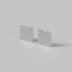 Комплект заглушек (для профиля 35×35) 2 шт., Maytoni ALM-35-S-EC 642037