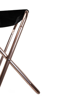 Стул складной Naturehike из алюминия, черный (NH17Z012-L)