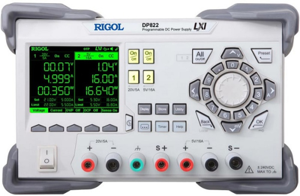 Источник питания Rigol DP822