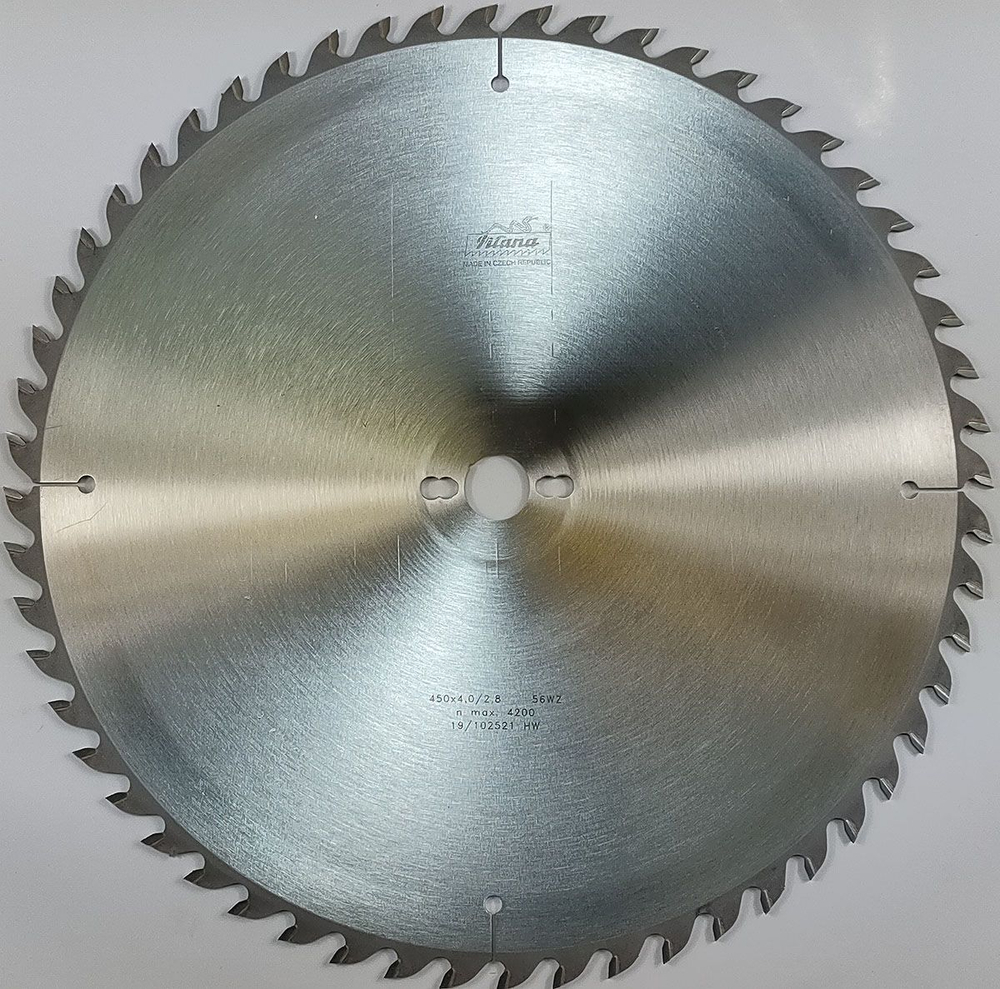 Пила дисковая TCT "Pilana" 450x4.0/2.8x30 z56 81-26 WZ