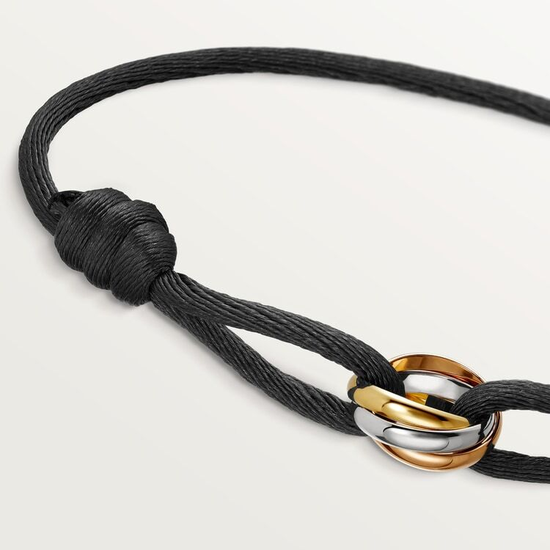 Браслет Cartier Trinity на шнурке