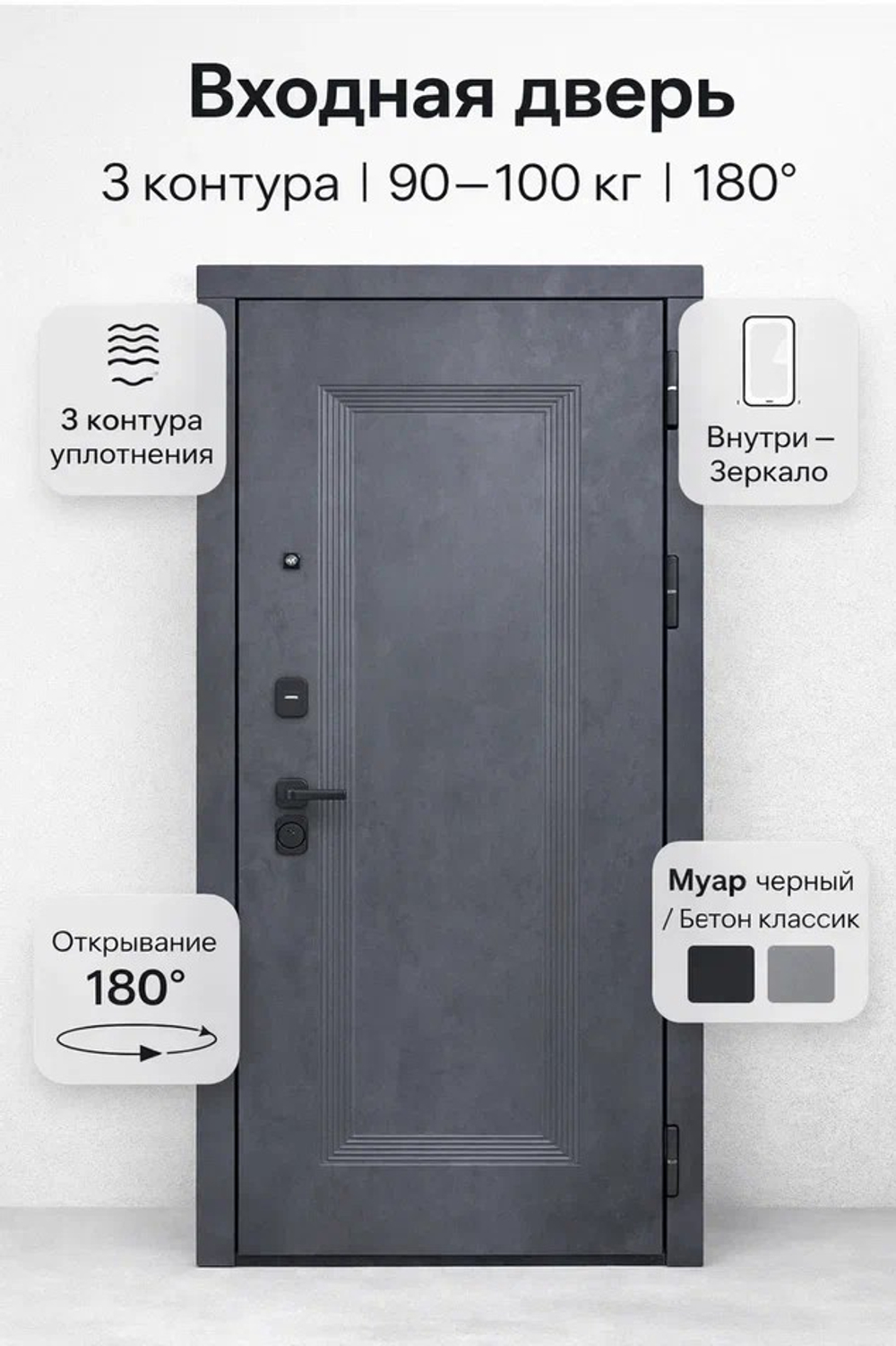 СОЮЗ 90мм НЕО панель/панель зеркало