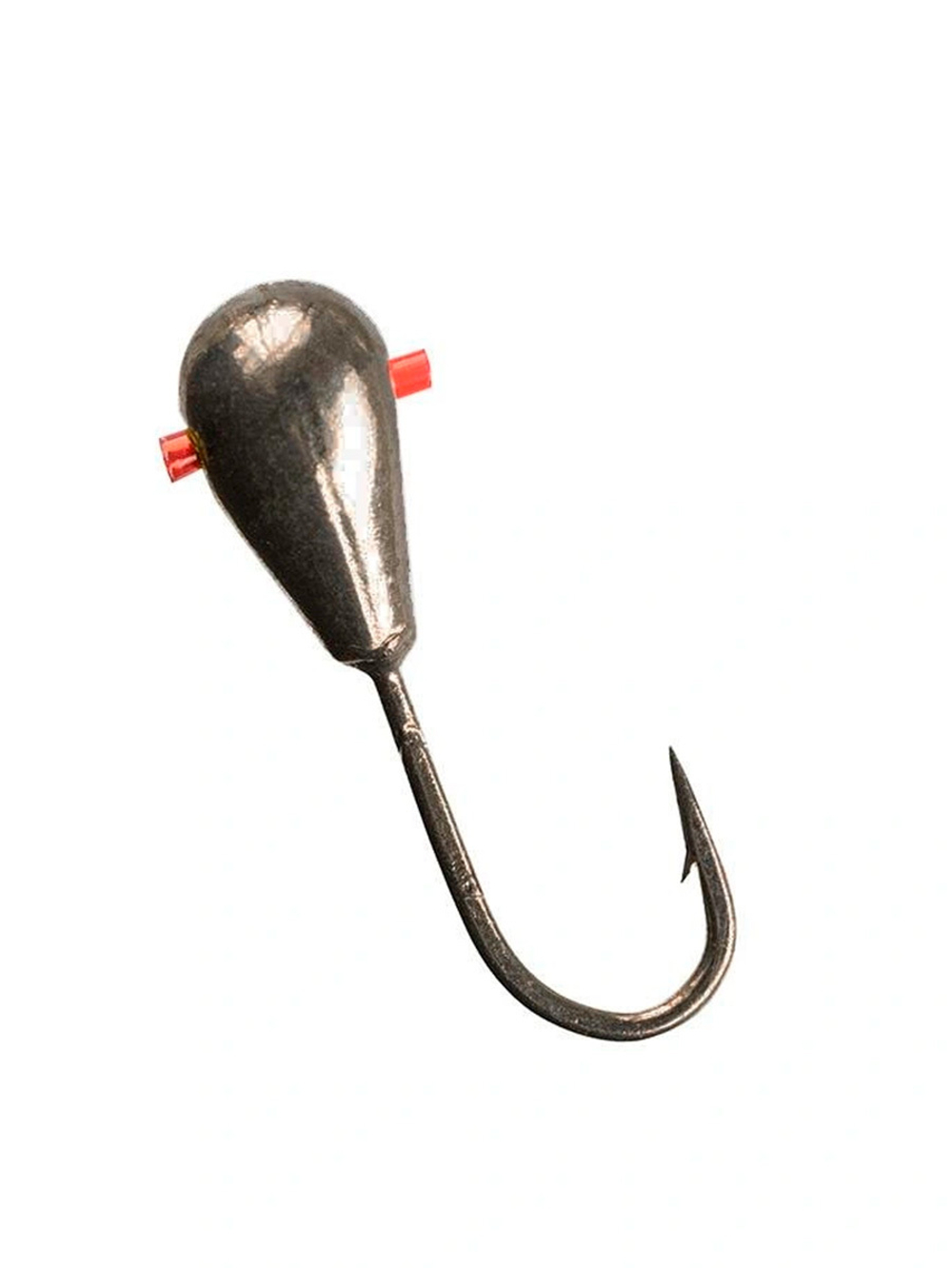 Мормышка Helios вольфрамовая Капля спорт с отверстием 3мм 0,45гр Go с кембриком (MW-3730C-Go)