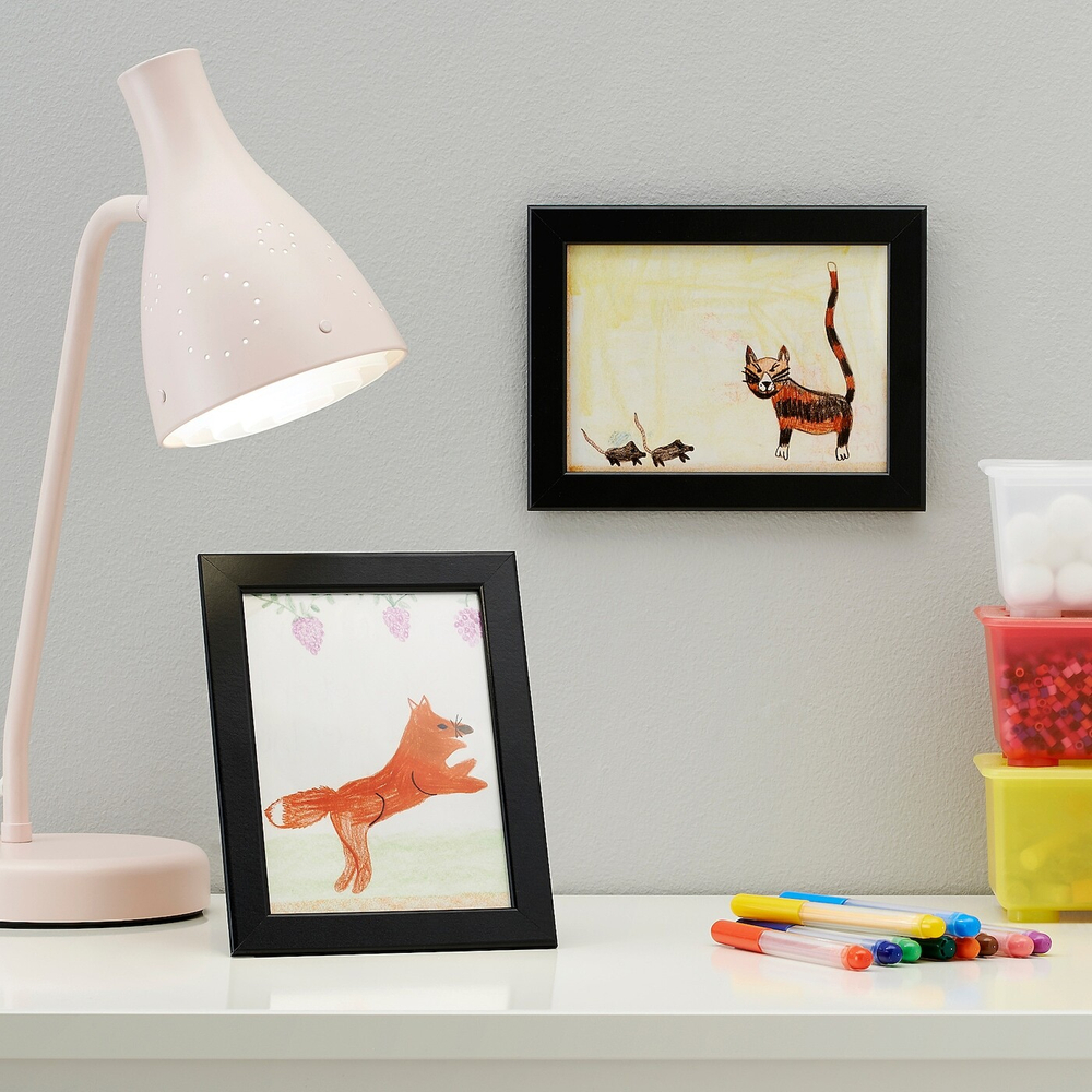 IKEA FISKBO  (ИКЕА ФИСКБО)  -  Рамка, черная, 13x18 см