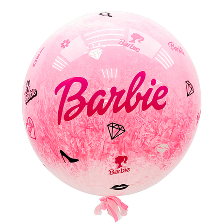 Шар-сфера Баблс (deco-bubbles) с красками и надписью