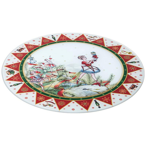 Тортовница вращающаяся "Щелкунчик" 32х2.5см