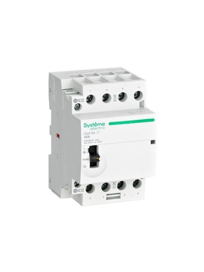 Контактор 4п City9 Set 4НО 40А AC 400В-230В SE C9C32440