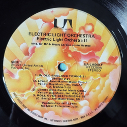 Винтажная виниловая пластинка LP ELO Electric Light Orchestra II (USA 1973)