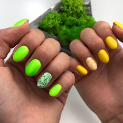 Лак для стемпинга Swanky Stamping 09 зеленый 10 мл