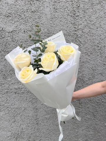 Пионовая Роза/ топ букет