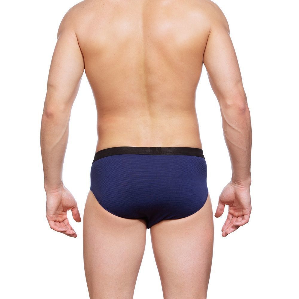 Мужские трусы брифы комплект из 3-шт (зеленые/синие/серые) Sergio Dallini 2946