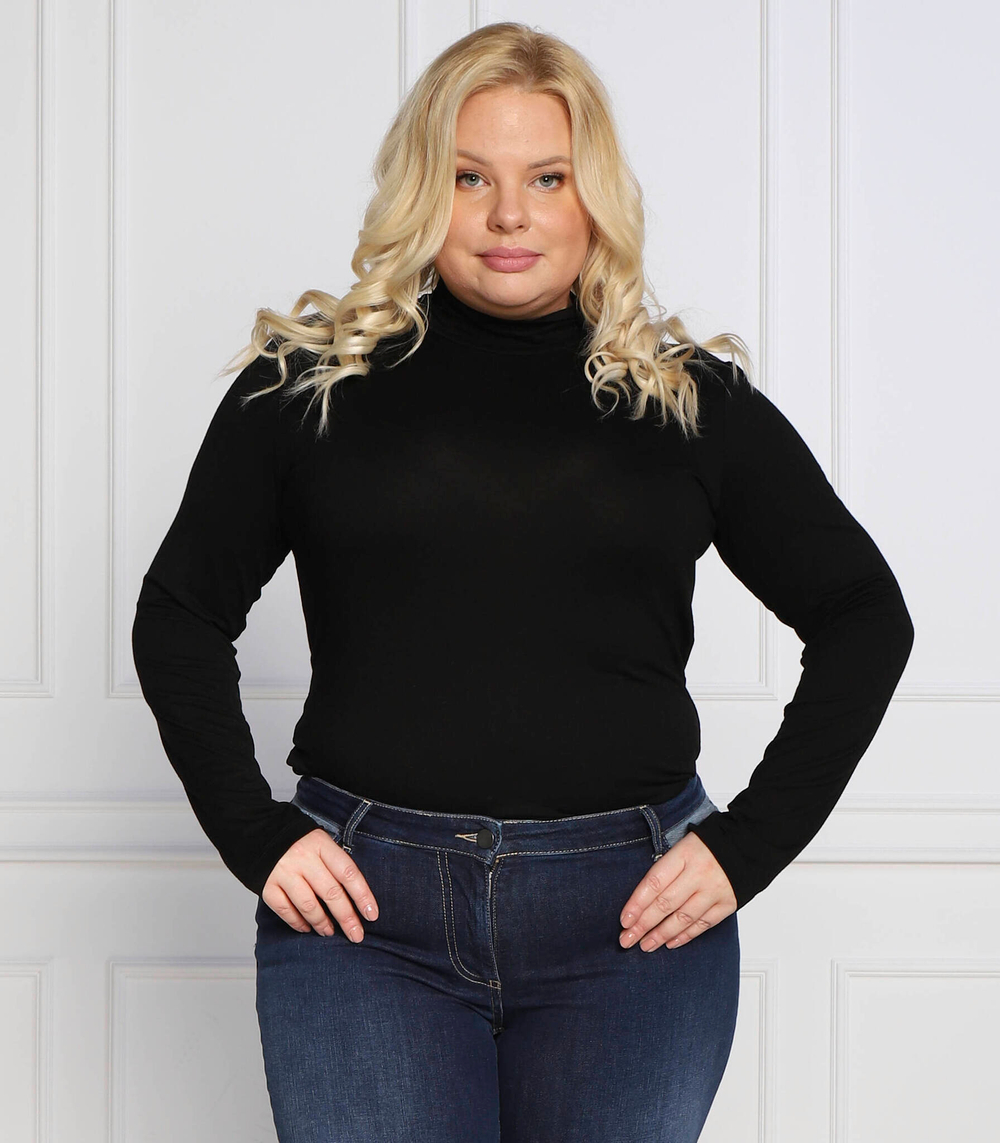 свитер zar plus size Persona by Marina Rinaldi - черный(1944022)