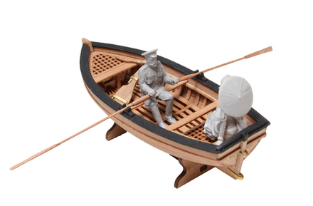 Dinghy (2-oar). +  figurines