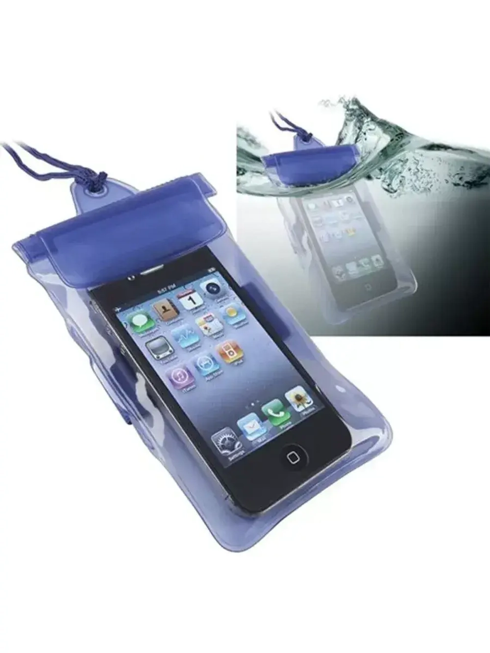 Водонепроницаемый пакет 110х210 мм тройной zip lock