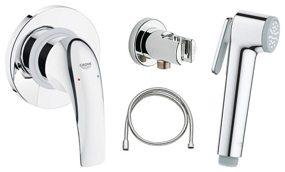 Готовое решение для гигиенического душа GROHE BauCurve (26506) скрытого монтажа (129185)