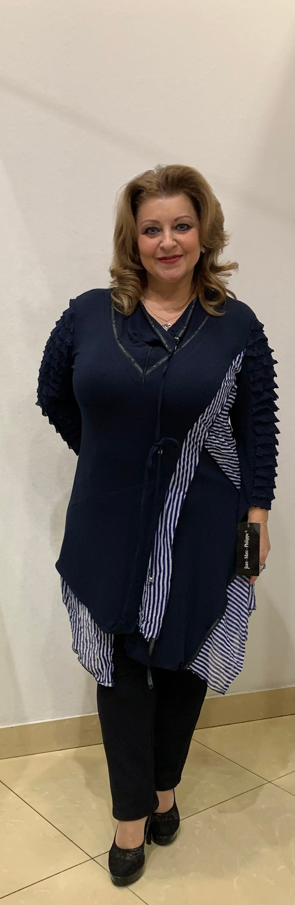 Комбинированная французская туника