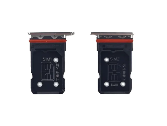 Sim лоток для OnePlus 10 Pro серебристый (White Panda)