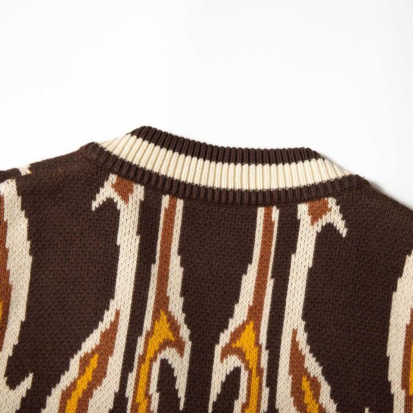Жилет вязаный YMKASHIX Hellcome Коричневый - фото 5