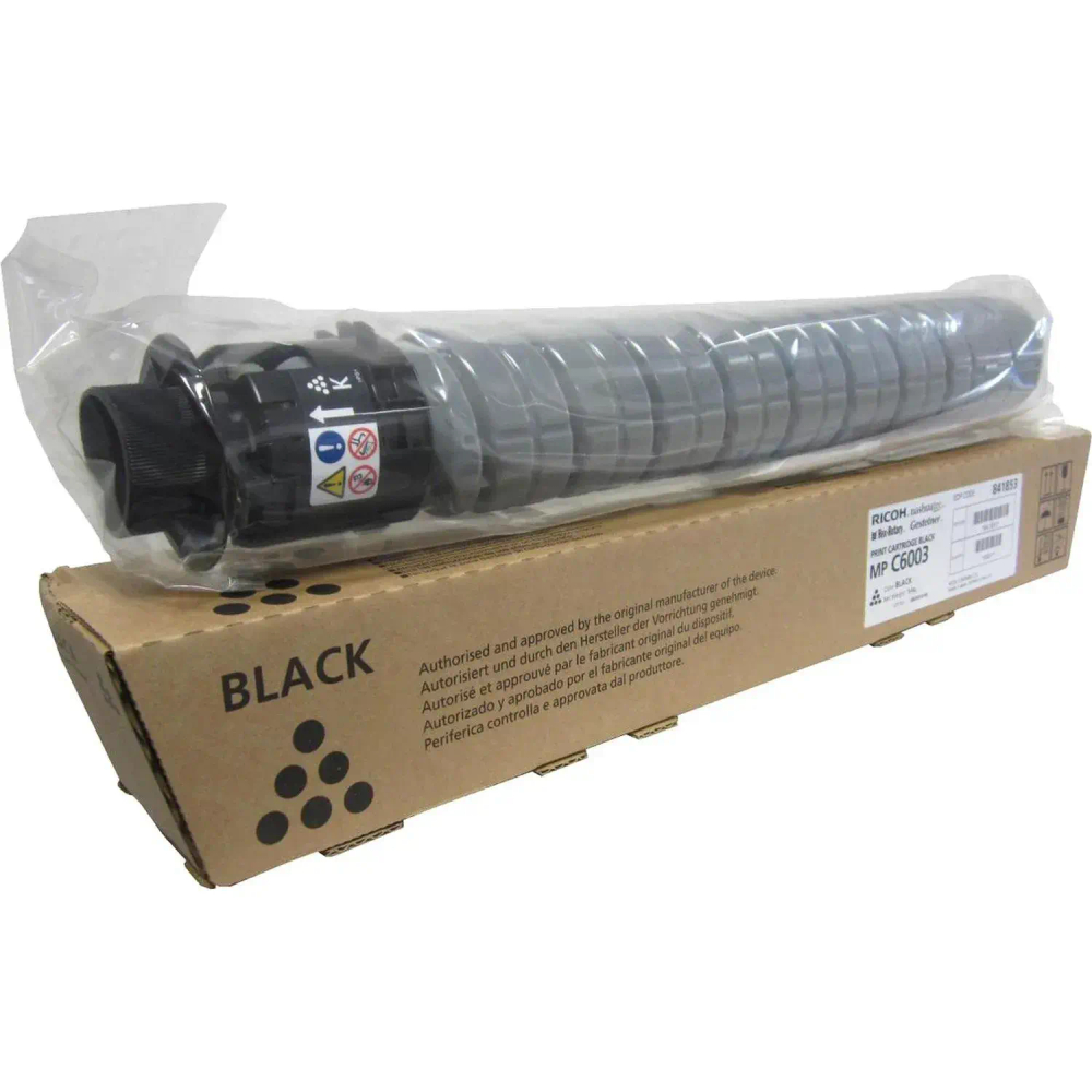 Тонер-картридж Ricoh MP C6003 (841853) чер. для Aficio MP C4503/C5503/C6003