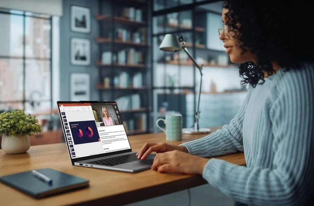 Ноутбук  Lenovo IdeaPad 5 Pro 14AHP9 14 ", Ryzen 5 PRO, 16 Гб RAM, 1 Тб SSD, GeForce RTX 3050, Серый