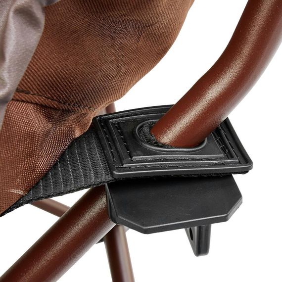 Кресло складное NISUS коричневый 120 кг N-251-B (пр-во ГК Тонар)