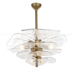 Люстра Cloyd ASPASIA C12 / Ø67 см - латунь светл. (арт.11654)