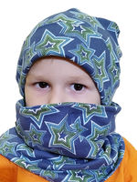 10996 Комплект детский (шапка+снуд) рибана (54-56)
