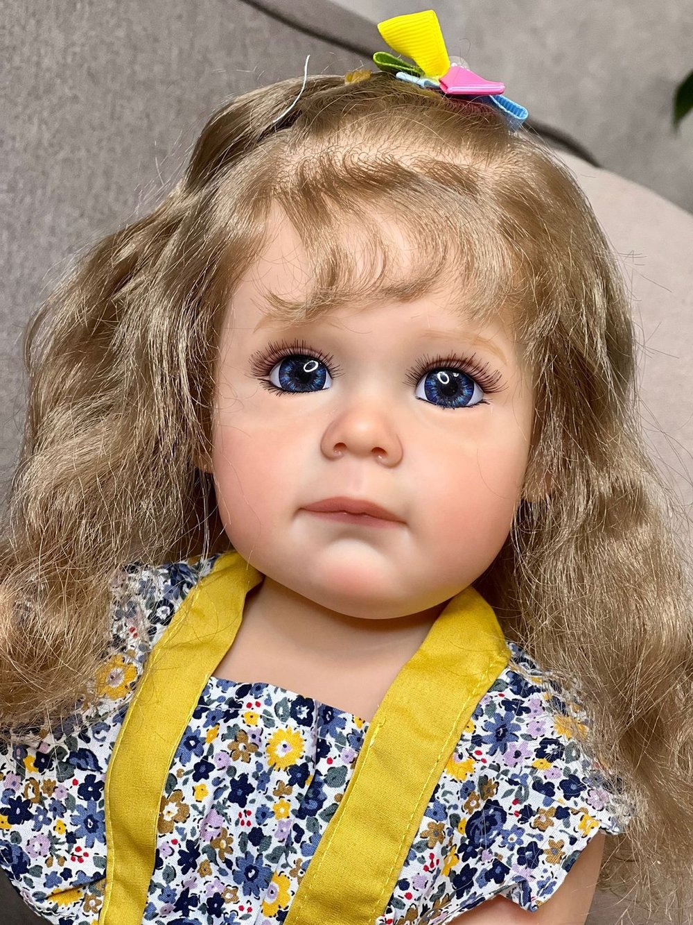 Кукла Реборн виниловая 55см в пакете (FA-040A)