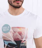 Футболка SUNSET FLOWER GUESS - белый(M3GI29 I3Z14)