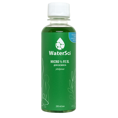 WaterSci Micro 1/2 Fe XL, 200 ml. Микрокомплекс для осмоса - особо тщательный уход