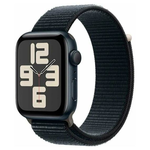 Часы Apple Watch SE (2023) GPS 44mm Aluminum Case with Sport Loop (Темная ночь)
