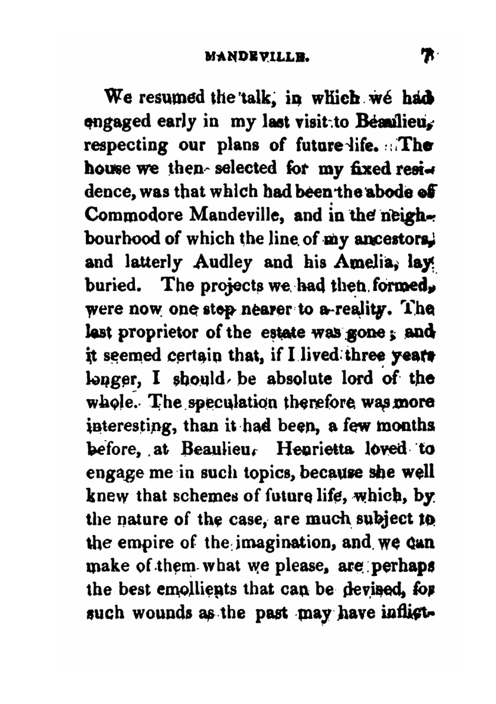 Mandeville: A tale of the seventeenth century in England. Volume 3 | William Godwin