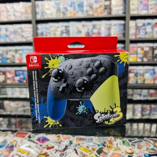 # Геймпад Nintendo Switch Pro Controller, Splatoon Edition