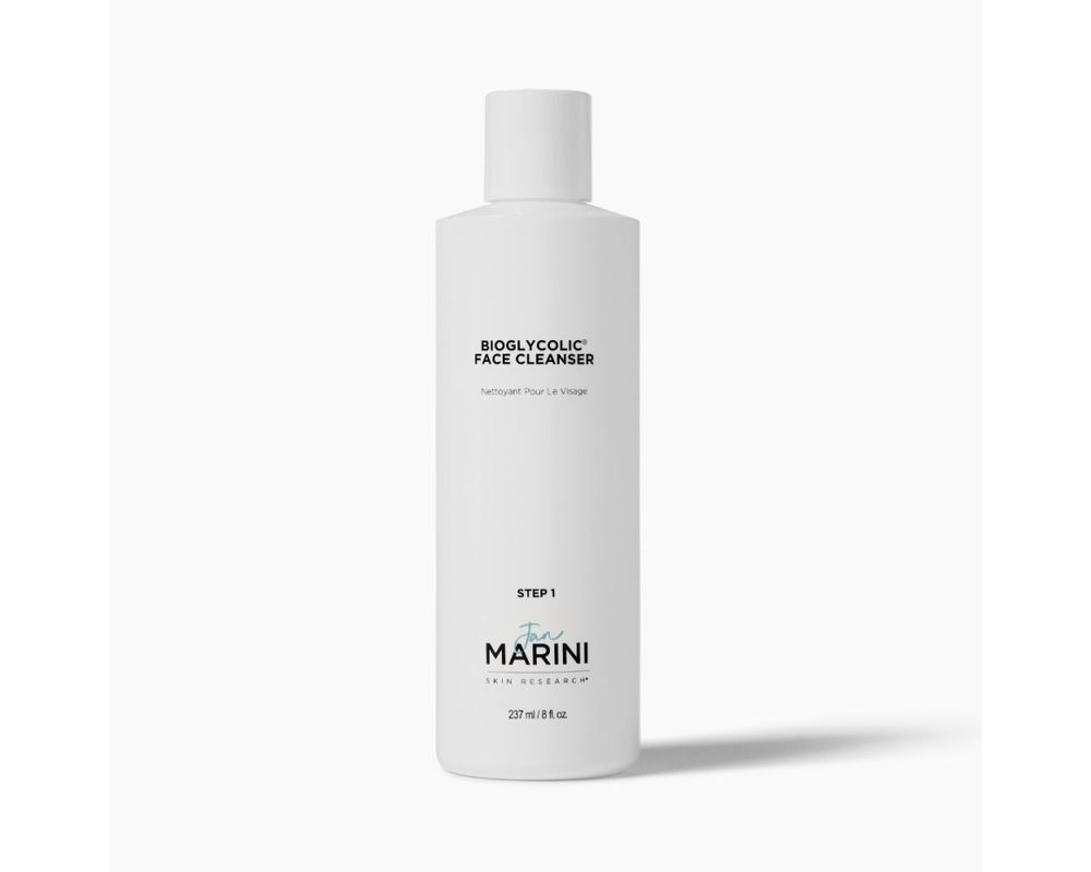 JAN MARINI BIOGLYCOLIC FACE CLEANSER Очищающая эмульсия на основе гликолевой кислоты для выравнивания тона и рельефа кожи