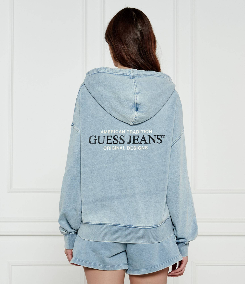 Худые Guess Jeans - голубой(W5GQ32 KCTJ1)