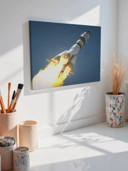 Картина на стену 40 X 50 Ракета
