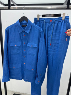 Льняной костюм Kiton