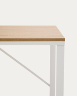 Письменный стол Lisbet 120x60 металл белый