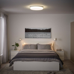 Потолочный светильник IKEA BARRSLINGA (БАРРСЛИНГА), Белый, 8х50 см