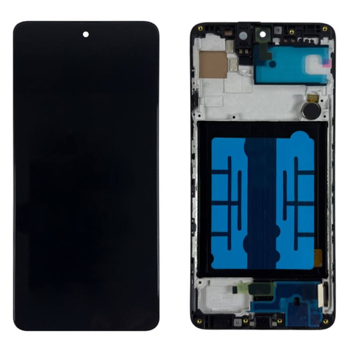 Дисплей для Samsung Galaxy A51 (A515F) с тачскрином и рамкой Черный - In-Cell Премиум